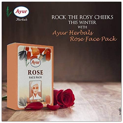 Ayur Rose Face Pack 100gm 2