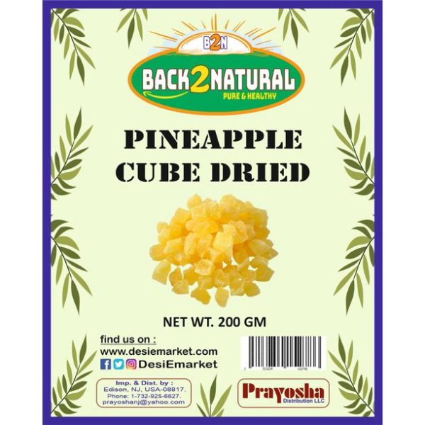 Back2Natural-Dried-Pineapple-Cube-200gm