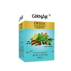 Girnar Detox Green Tea Desi Kahwa (36 Tea Bags)