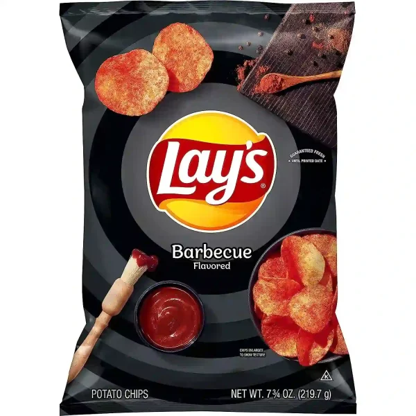 Lay's Barbecue Flavor Potato Chips 7.75oz