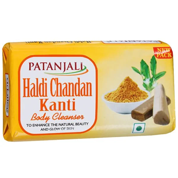 Patanjali Haldi Chandan Kanti Body Cleanser 75gm
