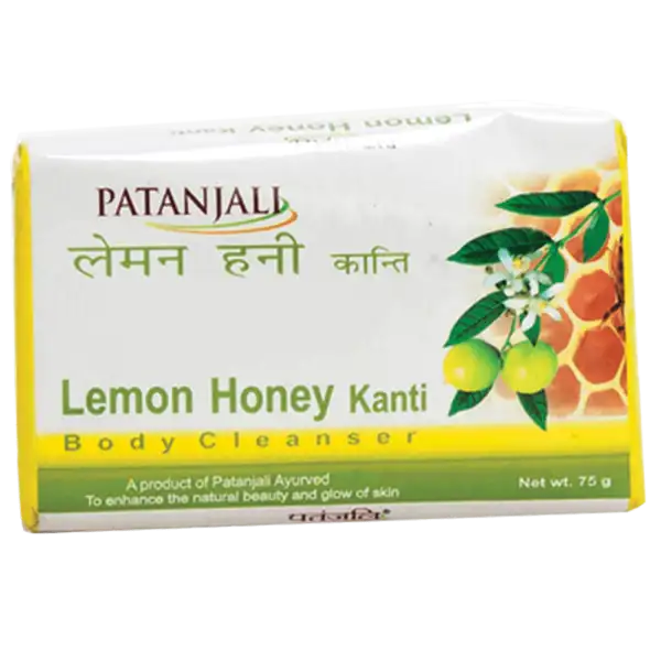 Patanjali Lemon Honey Kanti Body Cleanser Soap 75gm