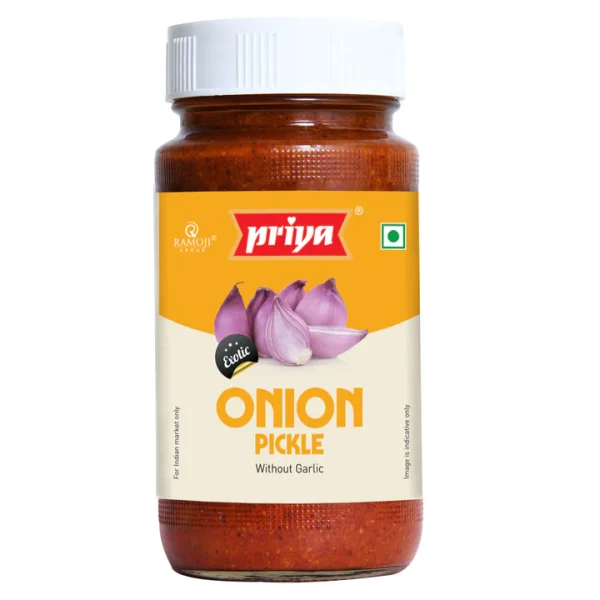 Priya Onion Pickle Without Garlic 300gm