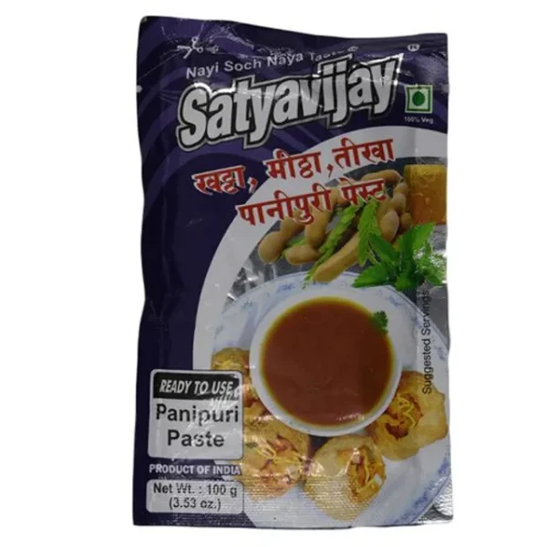 Satyavijay Panipuri Paste Khatta, Mitha, Tikha