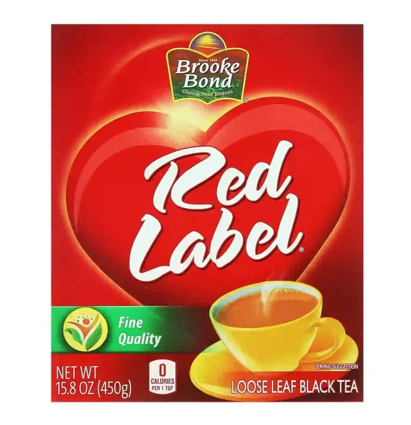 Brooke Bond Red Label Loose Leaf Black Tea, 450gm