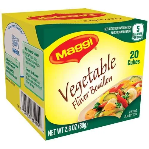 Maggi Vegetable Flavor Bouillon 2.8oz