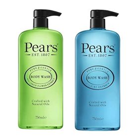 Pears-Gentle-Body-Wash-98-Pure-Glycerin-Shower-Gel-Lemon-Flower-Extracts-and-Mint-Extract-1500ml-Pack-of-2