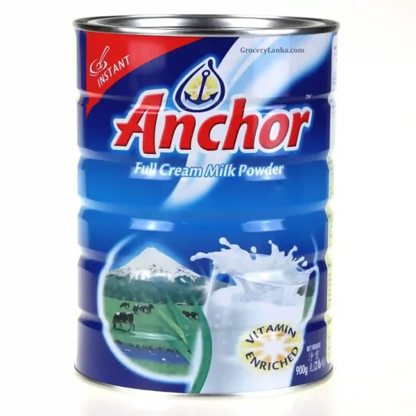 Anchor Full Cream Milk Powder 900g (2lb)