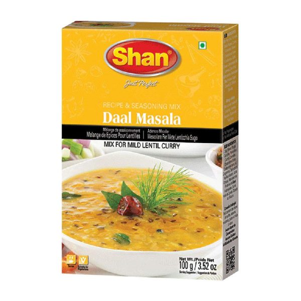 Shan Recipe and Seasoning Mix Daal Masala 3.52 oz 100g