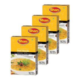 Shan Recipe and Seasoning Mix Daal Masala 3.52oz 100g Pack of 4