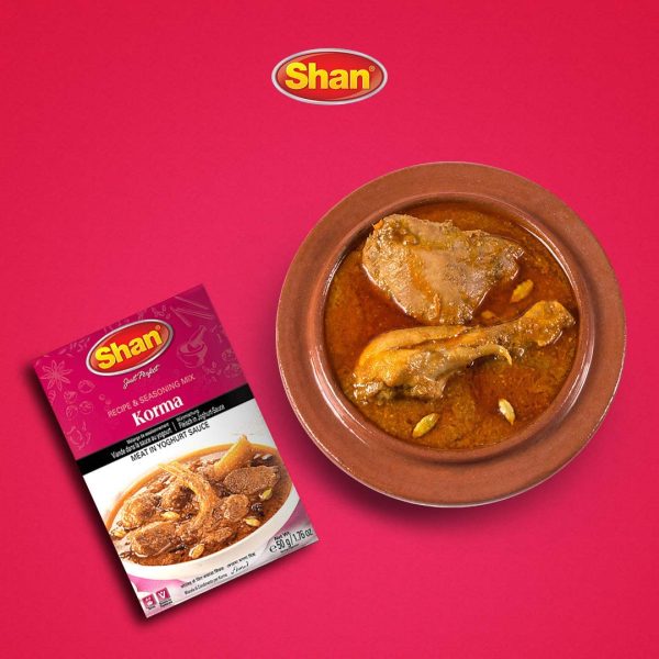 Shan Recipe and Seasoning Mix Korma 1.76 oz 50g 5