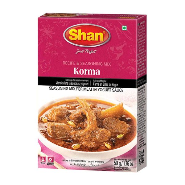 Shan Recipe and Seasoning Mix Korma 1.76 oz 50g