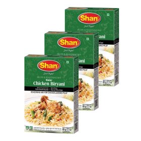 Shan Recipe and Seasoning Mix Malay Chicken Biryani 2.11 oz 60g Pack of 3