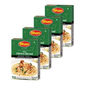 Shan Recipe and Seasoning Mix Malay Chicken Biryani 2.11 oz 60g Pack of 4