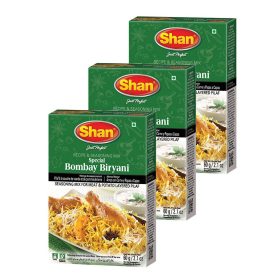 Shan Recipe and Seasoning Mix Special Bombay Biryani 2.11oz 60g Pack of 3