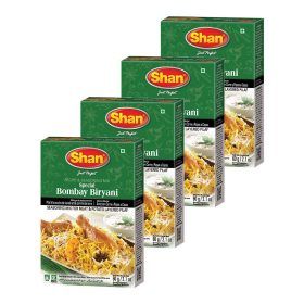 Shan Recipe and Seasoning Mix Special Bombay Biryani 2.11oz 60g Pack of 4