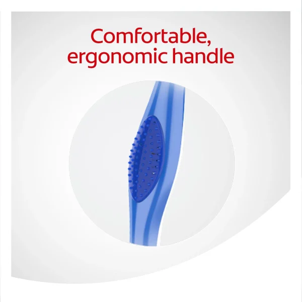 Colgate 360° Manual Toothbrush with Tongue and Cheek Cleaner, Soft, 5 Count 8