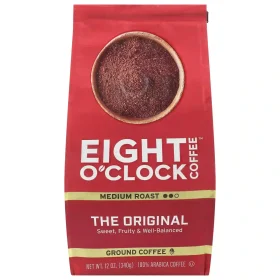 Eight O'Clock, The Original Medium Roast, Ground Coffee, 12 oz Bag