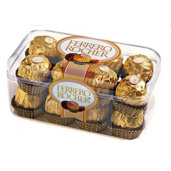 Ferrero Rocher Fine Hazelnut Chocolates 16count