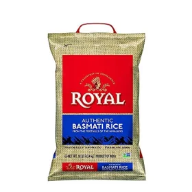 Royal White Basmati Rice, 20lb