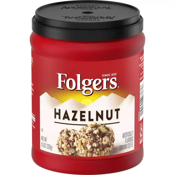 Folgers Hazelnut Ground Coffee, 11.5oz
