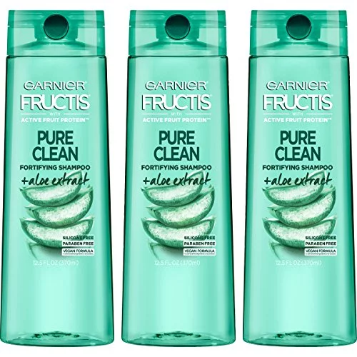 Garnier Fructis Pure Clean Shampoo, 12.5 Fl oz