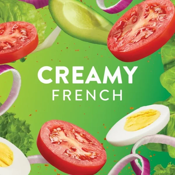 Wish Bone Light Creamy French Salad Dressing, 15 fl oz 2